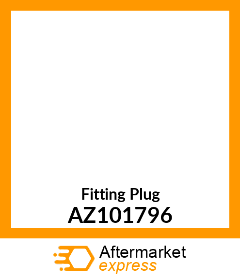 Fitting Plug AZ101796