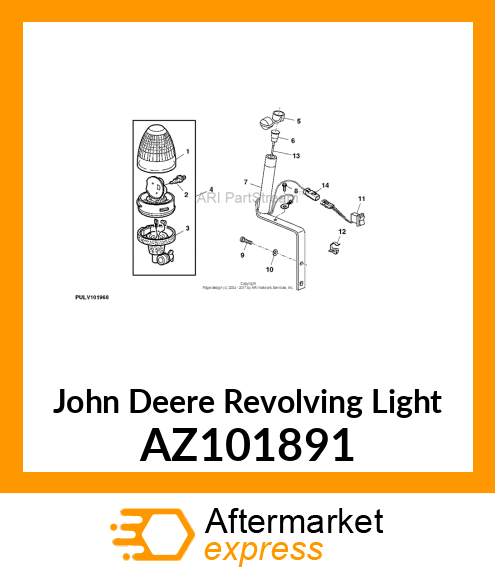 REVOLVING LIGHT AZ101891