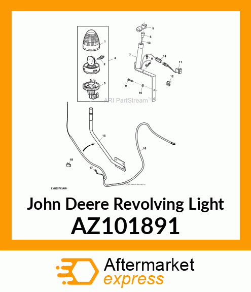 REVOLVING LIGHT AZ101891