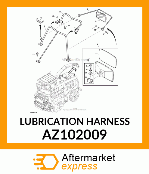 LUBRICATION HARNESS AZ102009