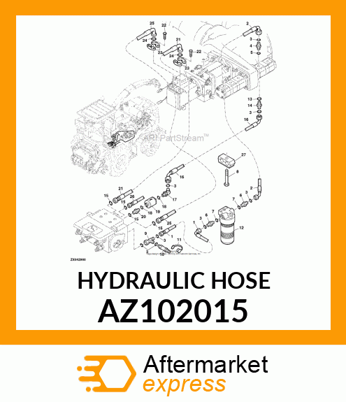 HYDRAULIC HOSE AZ102015