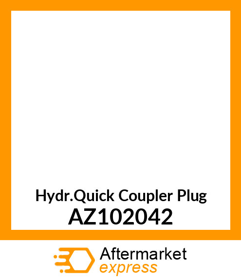 Hydr.Quick Coupler Plug AZ102042