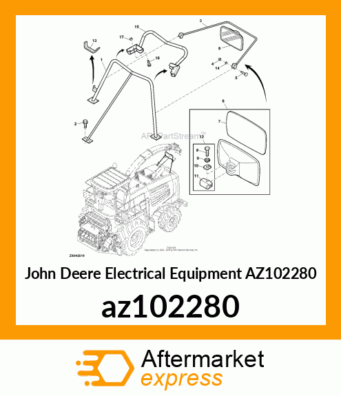 POWER CABLE AUDIOVOX CAMERA SYSTEM az102280