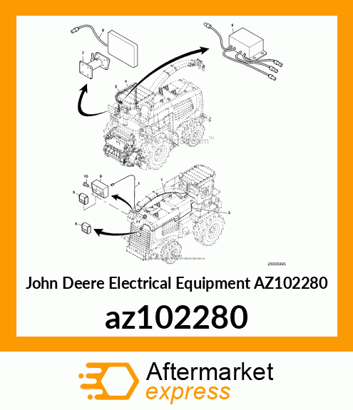 POWER CABLE AUDIOVOX CAMERA SYSTEM az102280