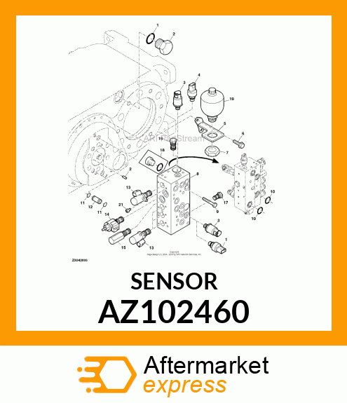 Sensor AZ102460