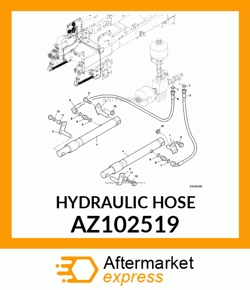 HYDRAULIC HOSE AZ102519