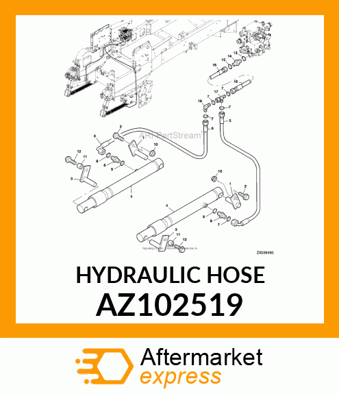 HYDRAULIC HOSE AZ102519