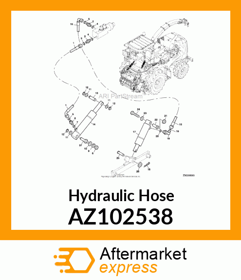 Hydraulic Hose AZ102538