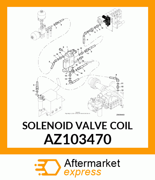 Solenoid Valve Coil AZ103470