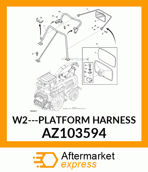 Wiring Harness AZ103594