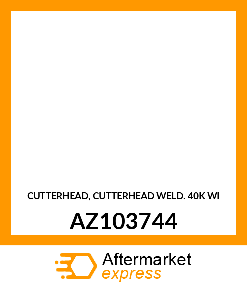 Cutterhead AZ103744