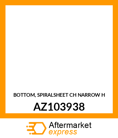 BOTTOM, SPIRALSHEET CH AZ103938