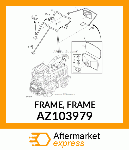 FRAME, FRAME AZ103979