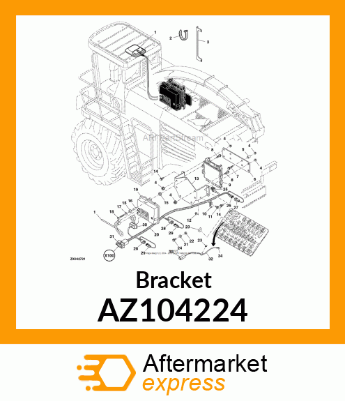 Bracket AZ104224