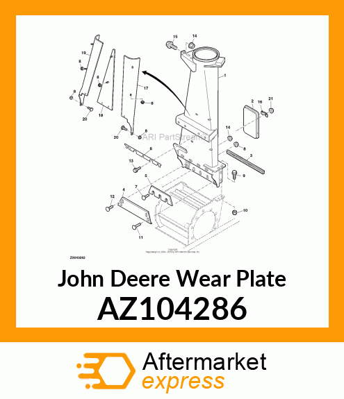 WEAR PLATE AZ104286