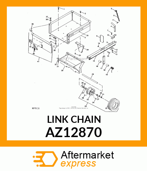 Link Chain AZ12870