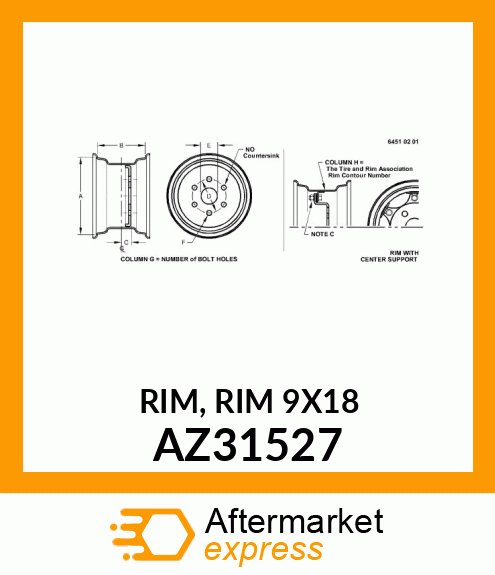 Rim AZ31527