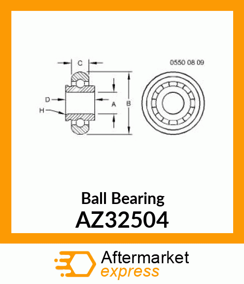 Ball Bearing AZ32504