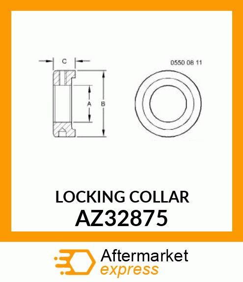 LOCKING COLLAR AZ32875