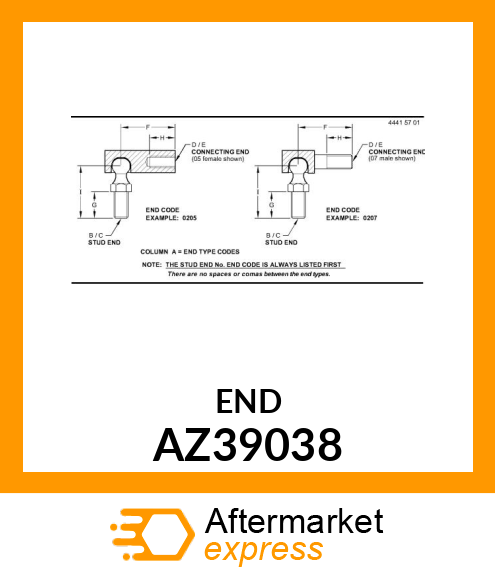 BALL JOINT AZ39038