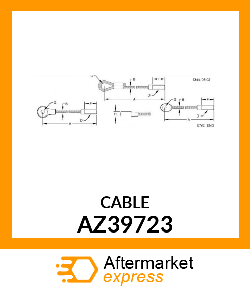 Push Pull Cable AZ39723