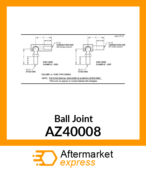 Ball Joint AZ40008