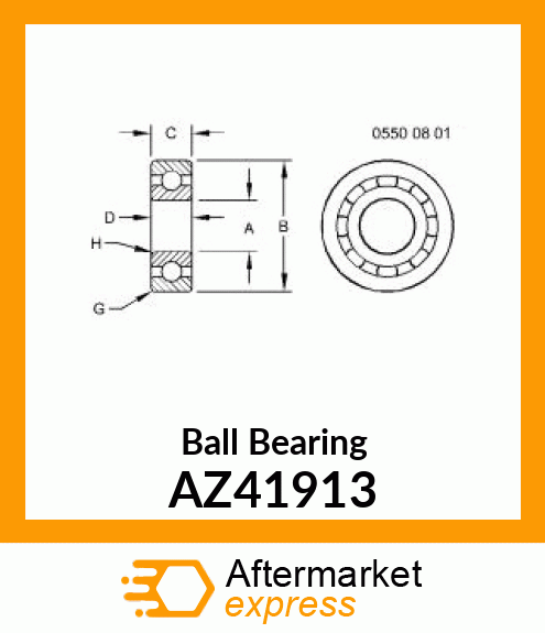 Ball Bearing AZ41913