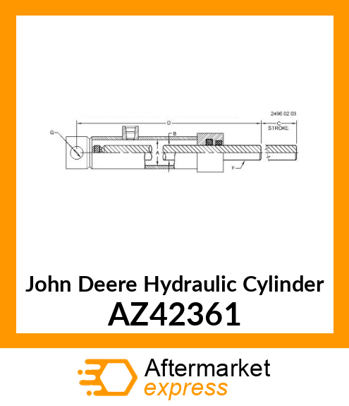 Hydraulic Cylinder AZ42361