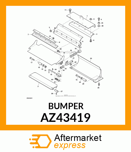 BUMPER AZ43419