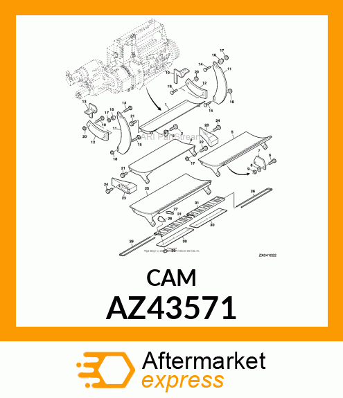 CAM AZ43571