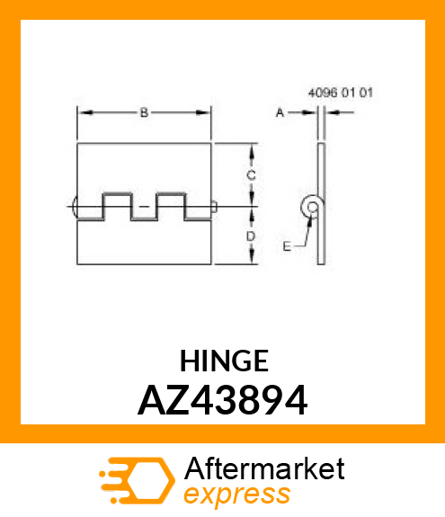 HINGE AZ43894