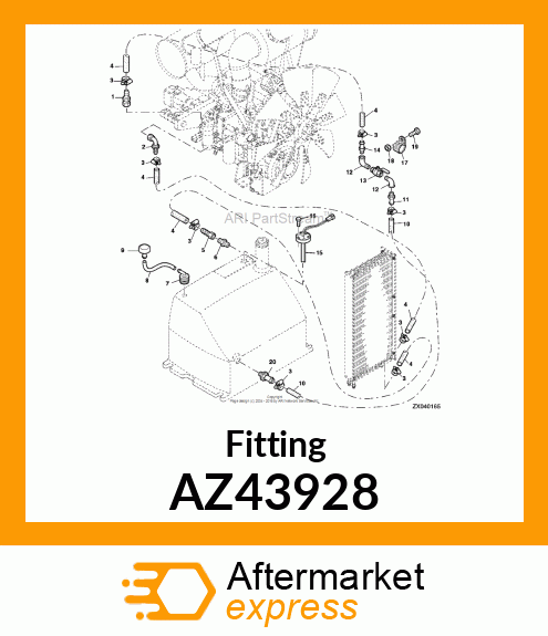 Fitting AZ43928