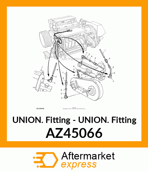 Union Fitting AZ45066