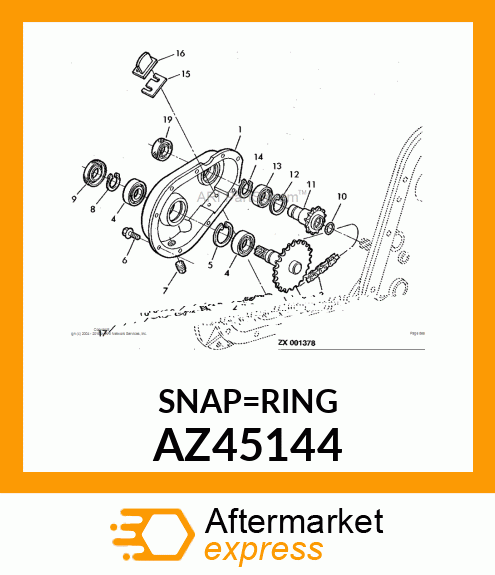 SNAP RING AZ45144