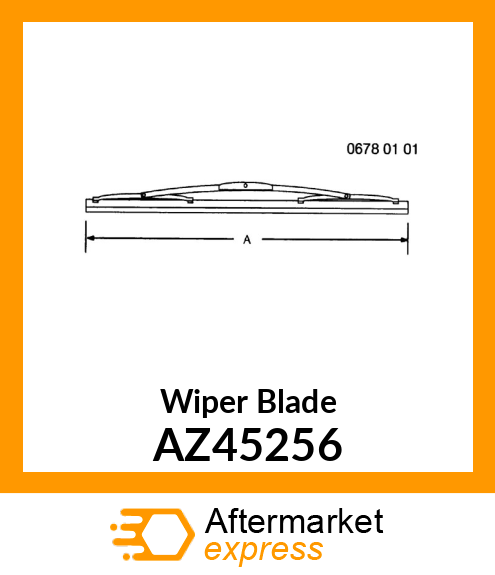 Wiper Blade AZ45256