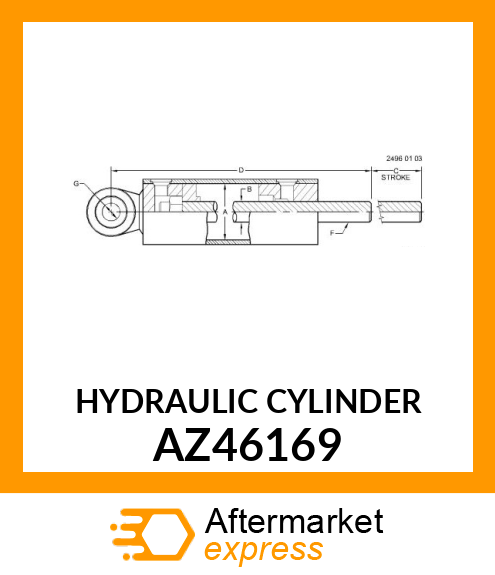 Hydraulic Cylinder AZ46169