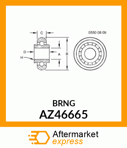 BEARING AZ46665