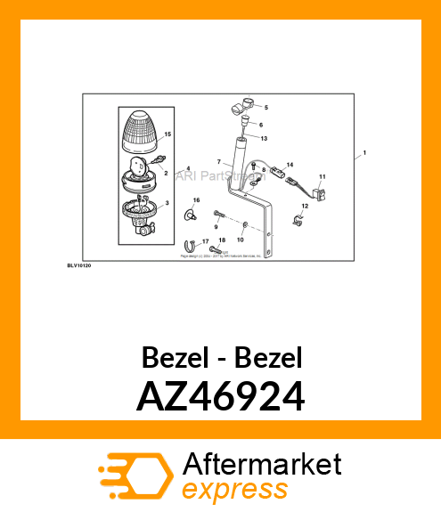 Bezel - Bezel AZ46924