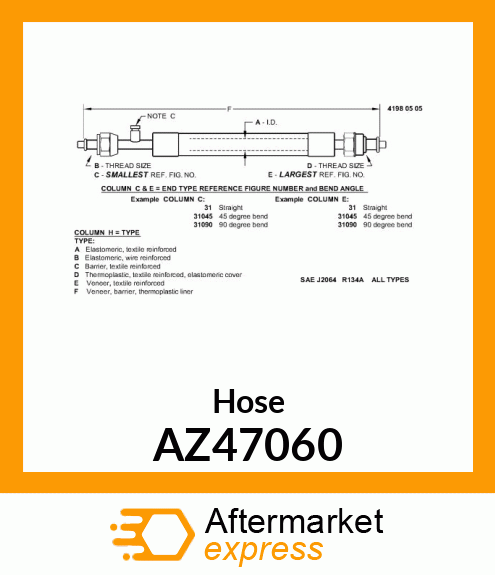 Hose AZ47060