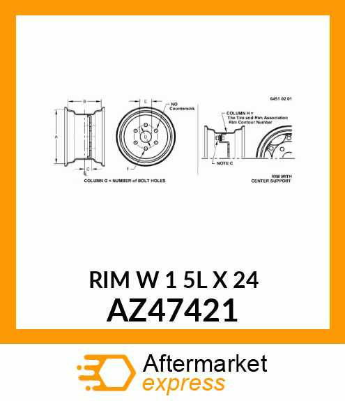 Rim AZ47421