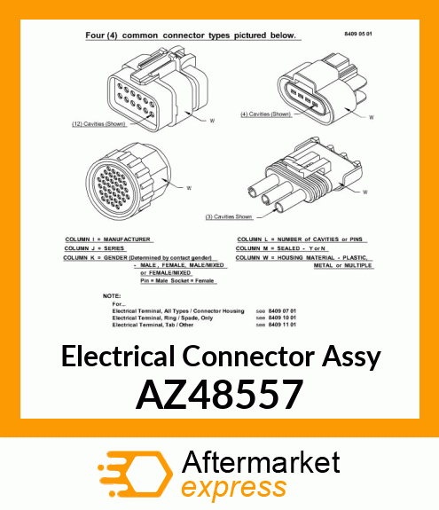 Electrical Connector Assy AZ48557