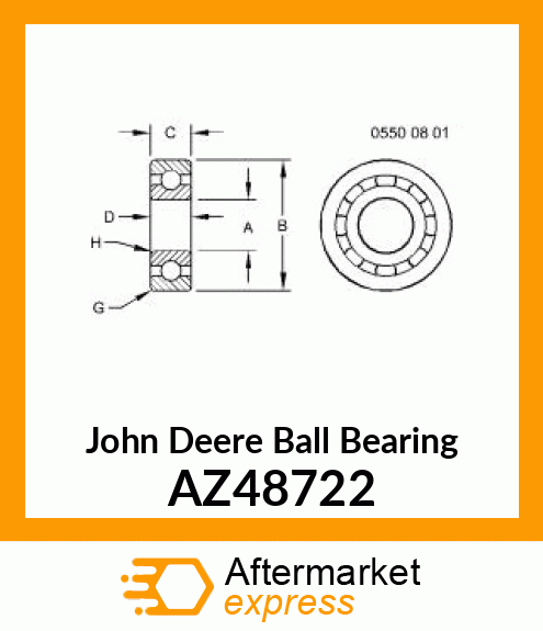 Ball Bearing AZ48722