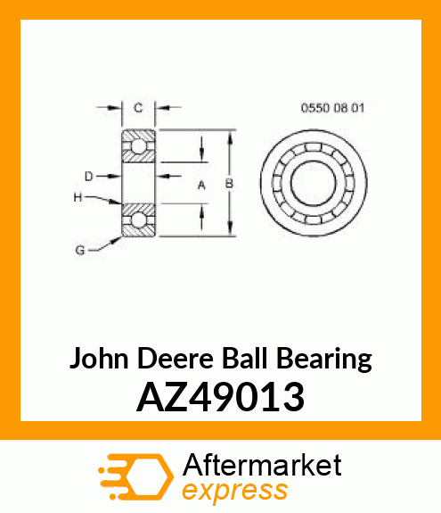 BALL BEARING AZ49013