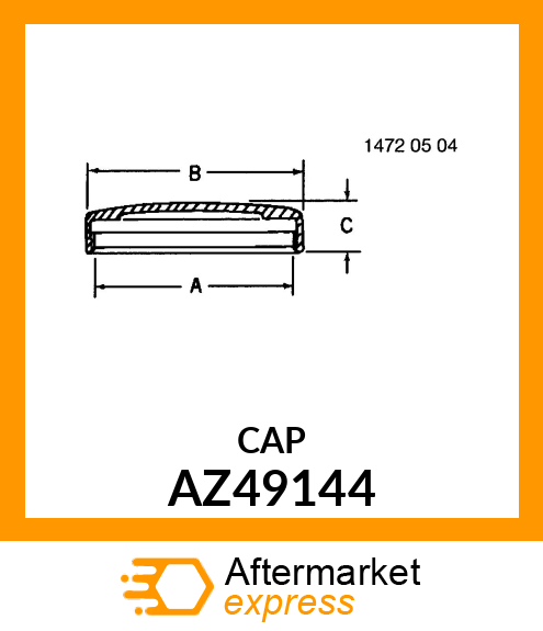 FILLER CAP, ASSY, BREATHER, AZ49144