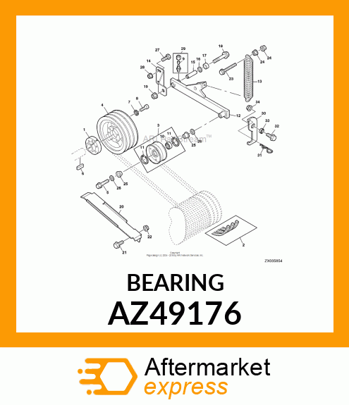 BALL BEARING AZ49176