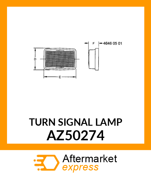 TURN SIGNAL LAMP AZ50274