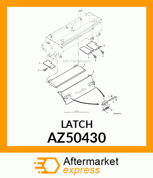 LATCH AZ50430