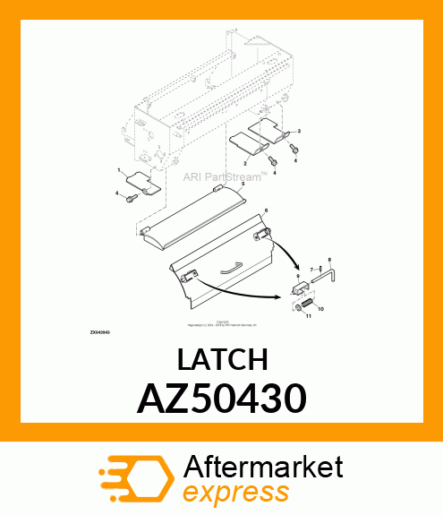 LATCH AZ50430