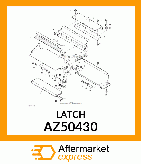 LATCH AZ50430