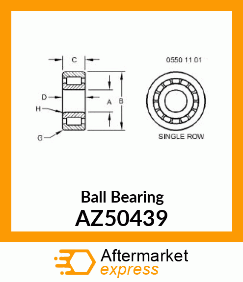 Ball Bearing AZ50439